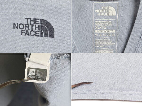 大きいサイズ XL ■ ノースフェイス 両面 プリント 半袖 Tシャツ ( メンズ ) 古着 The North Face アウトドア ロゴ イラスト クルーネック