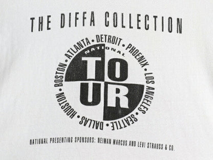 90s USA製 リーバイス アート プリント 半袖 Tシャツ メンズ L / オールド フォト グラフィック 両面 ヘビーウェイト シングルステッチ 白