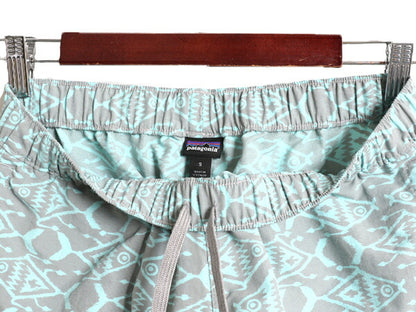 17年製 パタゴニア ベアリー バギーズ ショーツ レディース S / 古着 Patagonia アウトドア ナイロン パンツ ショートパンツ 水陸両用 総柄