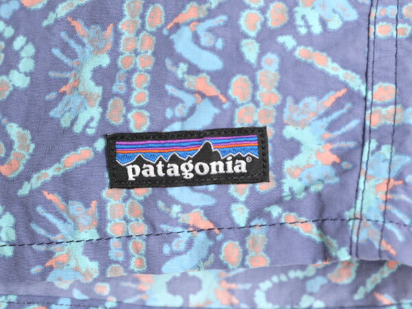 パタゴニア バギーズ ショーツ レディース XL / 古着 Patagonia アウトドア ナイロン ショートパンツ 短パン 総柄 マルチカラー 水陸両用