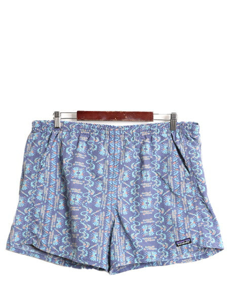 パタゴニア バギーズ ショーツ レディース XL / 古着 Patagonia アウトドア ナイロン ショートパンツ 短パン 総柄 マルチカラー 水陸両用