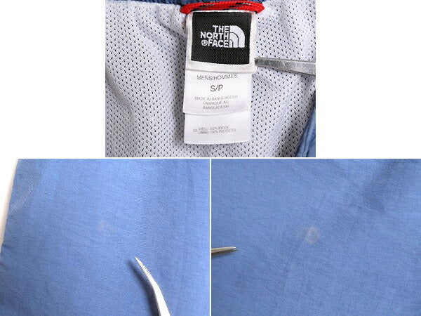 ノースフェイス ナイロン ショートパンツ メンズ S / 古着 The North Face アウトドア ショーツ 短パン 半パン スイム 海パン 水陸両用 青