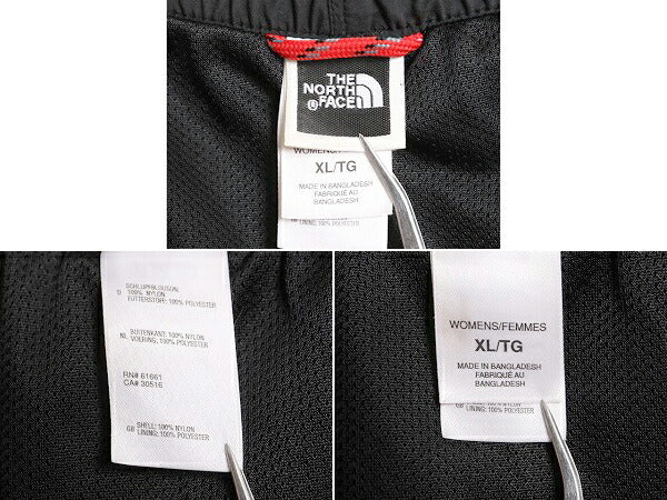ノースフェイス ナイロン ショートパンツ レディース XL / The North Face ショーツ 短パン 半パン 海パン 大きいサイズ 水陸両用 ブラック