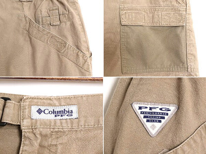 コロンビア PFG コットン フィッシング ショート パンツ メンズ L / Columbia アウトドア ショーツ 短パン 半パン ハーフパンツ アウトドア