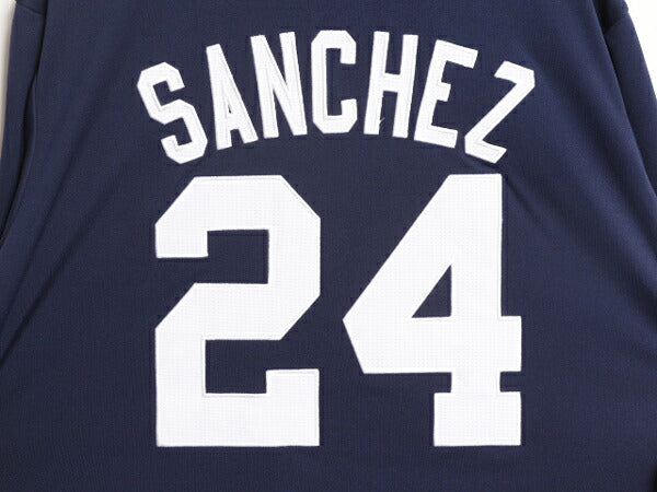 デッドストック MLB オフィシャル ヤンキース ベースボール シャツ メンズ L / ユニフォーム ゲームシャツ メジャーリーグ 半袖シャツ 野球