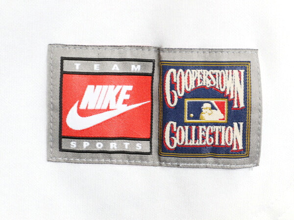 ヤンキース ベースボール シャツ メンズ L MLB オフィシャル ナイキ スウッシュ 大リーグ ユニフォーム ゲームシャツ ジャージ 半袖シャツ