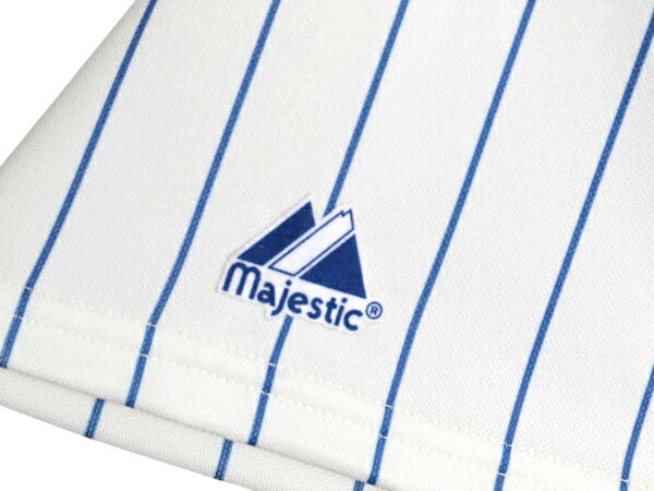 デッドストック メッツ ベースボール シャツ キッズ XL メンズ M 程/ 新品 MLB オフィシャル マジェスティック 大リーグ ユニフォーム 野球