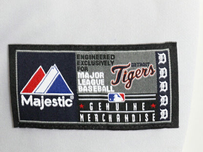 タイガース ベースボール シャツ メンズ L / MLB オフィシャル マジェスティック 大リーグ ユニフォーム ゲームシャツ ジャージ 半袖シャツ