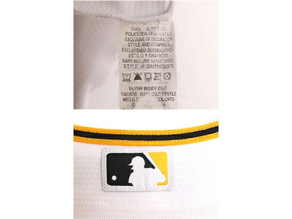 MLB オフィシャル Majestic パイレーツ ベースボール シャツ メンズ XL / 古着 ユニフォーム ゲームシャツ メジャーリーグ 半袖シャツ 野球
