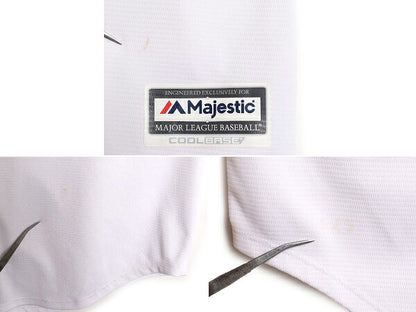 MLB オフィシャル Majestic パイレーツ ベースボール シャツ メンズ XL / 古着 ユニフォーム ゲームシャツ メジャーリーグ 半袖シャツ 野球