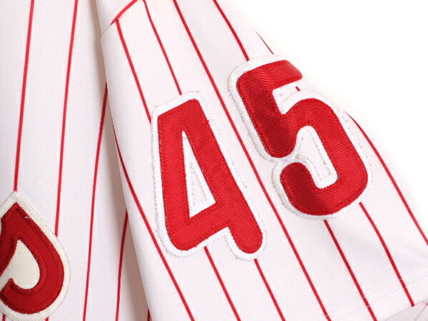 MLB オフィシャル Majestic フィリーズ ベースボール シャツ メンズ XXL 古着 ユニフォーム ゲームシャツ メジャーリーグ 半袖シャツ 復刻