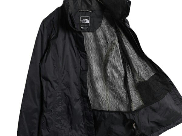 ノースフェイス HYVENT マウンテンパーカー ジャケット レディース S 古着 The North Face アウトドア ナイロン ブルゾン マンパ ブラック