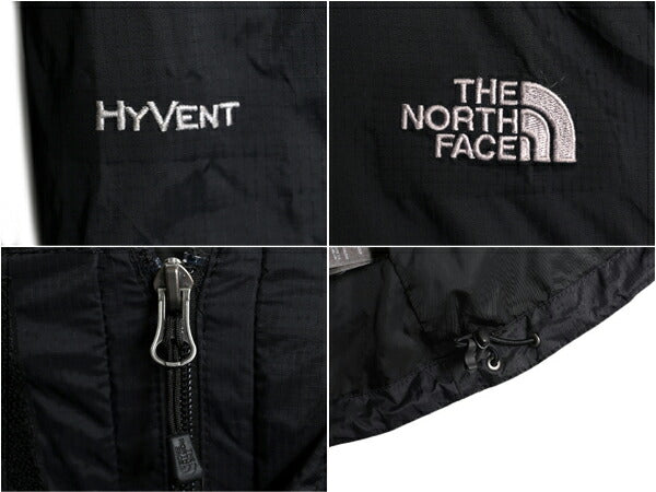 ノースフェイス HYVENT マウンテンパーカー ジャケット レディース S 古着 The North Face アウトドア ナイロン ブルゾン マンパ ブラック