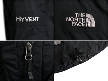 ノースフェイス HYVENT マウンテンパーカー ジャケット レディース S 古着 The North Face アウトドア ナイロン ブルゾン マンパ ブラック