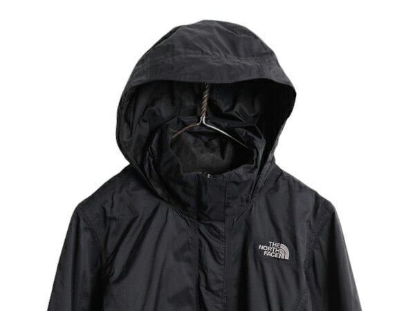 ノースフェイス HYVENT マウンテンパーカー ジャケット レディース S 古着 The North Face アウトドア ナイロン ブルゾン マンパ ブラック