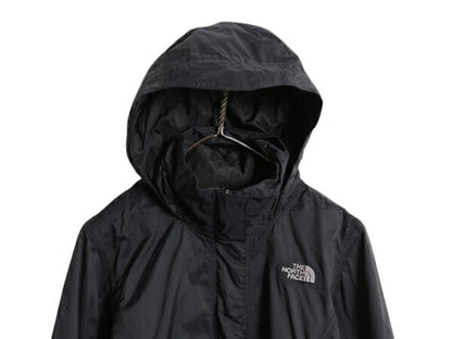 ノースフェイス HYVENT マウンテンパーカー ジャケット レディース S 古着 The North Face アウトドア ナイロン ブルゾン マンパ ブラック