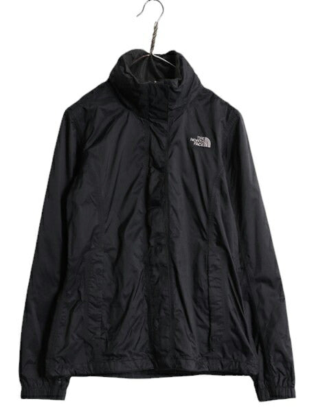 ノースフェイス HYVENT マウンテンパーカー ジャケット レディース S 古着 The North Face アウトドア ナイロン ブルゾン マンパ ブラック