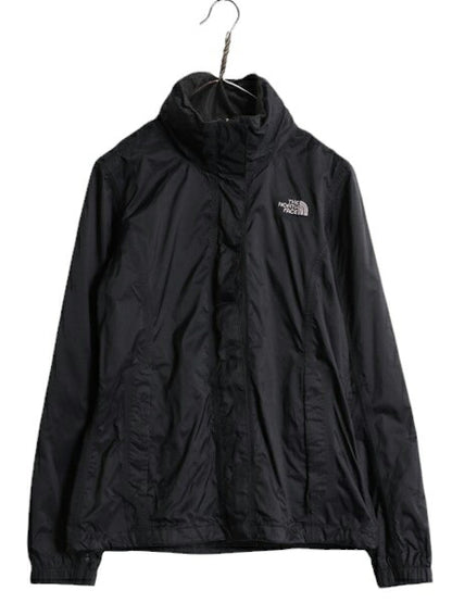 ノースフェイス HYVENT マウンテンパーカー ジャケット レディース S 古着 The North Face アウトドア ナイロン ブルゾン マンパ ブラック