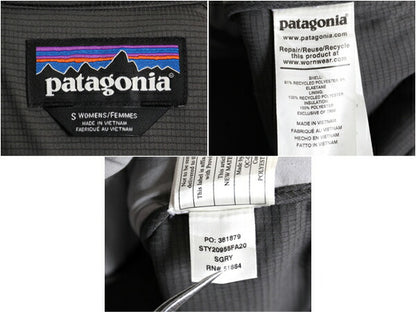 20年製 パタゴニア パック イン ジャケット レディース S 古着 Patagonia フルジップ アウトドア ナイロン ブルゾン ハイネック ストレッチ