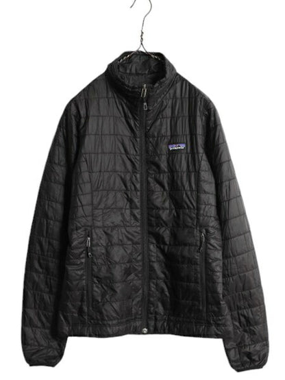 14年製 パタゴニア ナノ パフ ジャケット レディース S / PATAGONIA 中綿 ナイロン キルティング アウトドア ブルゾン フルジップ ブラック