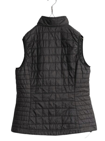 16年製 パタゴニア ナノ パフ ベスト レディース M / Patagonia 中綿 ナイロン キルティング フルジップ アウトドア パッカブル 企業物 黒