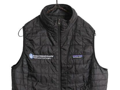16年製 パタゴニア ナノ パフ ベスト レディース M / Patagonia 中綿 ナイロン キルティング フルジップ アウトドア パッカブル 企業物 黒