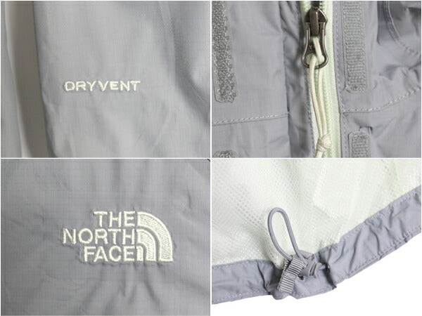 US企画 ノースフェイス DRYVENT マウンテンパーカー ジャケット レディース S The North Face アウトドア ナイロン ジャンパー マンパ 灰