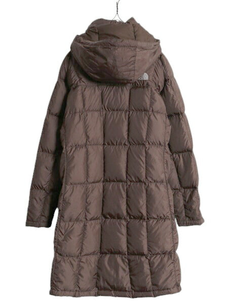 US企画 ノースフェイス ロング ダウン コート レディース S 古着 The North Face アウトドア パーカー ジャケット キルティング 600フィル