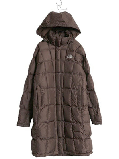 US企画 ノースフェイス ロング ダウン コート レディース S 古着 The North Face アウトドア パーカー ジャケット キルティング 600フィル