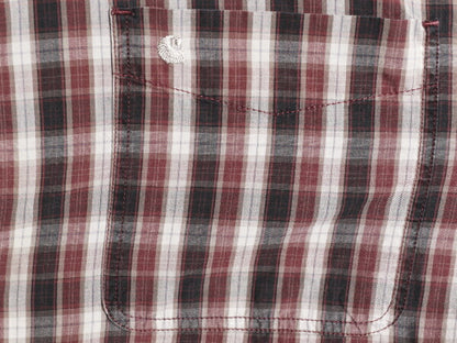 US企画 カーハート チェック ボタンダウン シャツ メンズ XL / 古着 Carhartt ワーク コットン 長袖シャツ 廃盤 ポケット付き 大きいサイズ