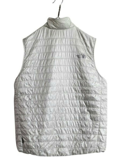 ノースフェイス 中綿 キルティング ナイロン ベスト メンズ L The North Face FLASHDRY 前開き 重ね着 パッカブル アウトドア フルジップ