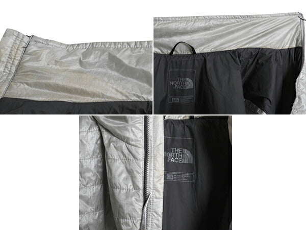 ノースフェイス 中綿 キルティング ナイロン ベスト メンズ L The North Face FLASHDRY 前開き 重ね着 パッカブル アウトドア フルジップ