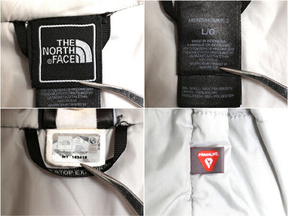 ノースフェイス 中綿 ソフトシェル ジャケット メンズ L / The North Face フルジップ アウトドア ナイロン ブルゾン ハイネック ツートン