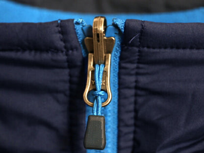 US企画 ノースフェイス リバーシブル ベスト メンズ S 古着 The North Face アウトドア フリース 中綿 ナイロン 前開き 重ね着 フルジップ