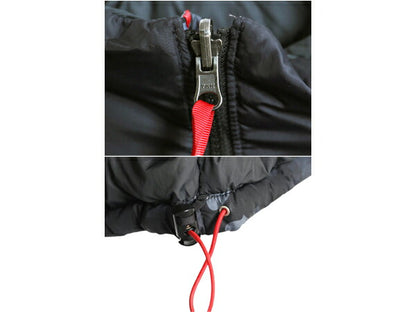 ノースフェイス 迷彩 ヌプシ ダウン ベスト メンズ S 古着 The North face NUPTSE 700フィル フルジップ 重ね着 前開き カモ ハイネック 黒