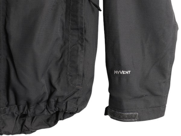 ノースフェイス HyVent ナイロン ジャケット メンズ S / 古着 The North Face アウトドア ブルゾン フルジップ ハイネック ツートン マンパ