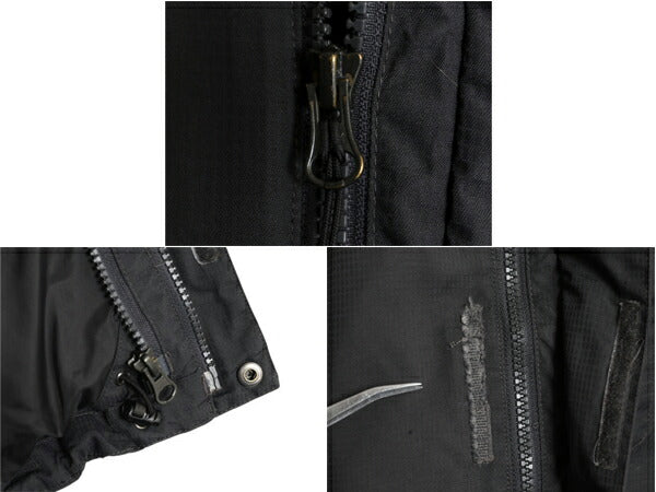 ノースフェイス HyVent ナイロン ジャケット メンズ S / 古着 The North Face アウトドア ブルゾン フルジップ ハイネック ツートン マンパ
