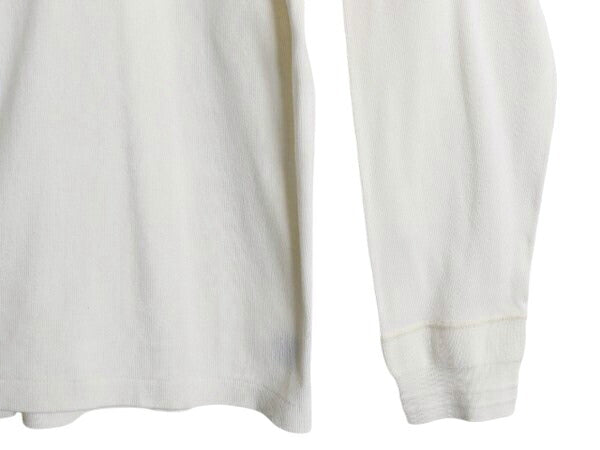 90s ポロ ラルフローレン モックネック 長袖 Tシャツ メンズ L オールド ハイネック コットン リブ編み 大きいサイズ ワンポイント 星条旗