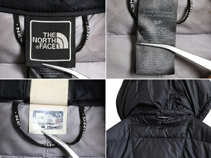 US企画 ノースフェイス ロング ダウン コート レディース S / The North Face アウトドア パーカー ジャケット 600フィル キルティング 紺