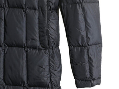 US企画 ノースフェイス ロング ダウン コート レディース S / The North Face アウトドア パーカー ジャケット 600フィル キルティング 紺