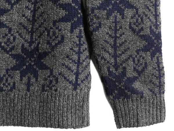 エルエルビーン ノルディック ヘンリーネック ニット セーター メンズ S / LLBean アウトドア 厚手 LLビーン ヘビーウェイト ラム ウール