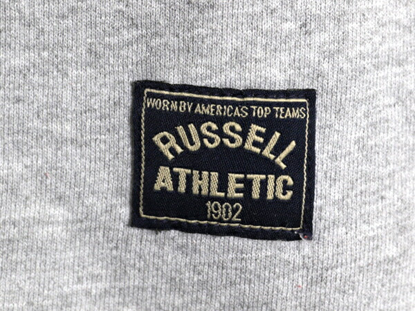 90s ラッセル ボーダー スウェット メンズ レディース XL / 90年代 オールド RUSSELL トレーナー 裏起毛 大きいサイズ クルーネック 無地