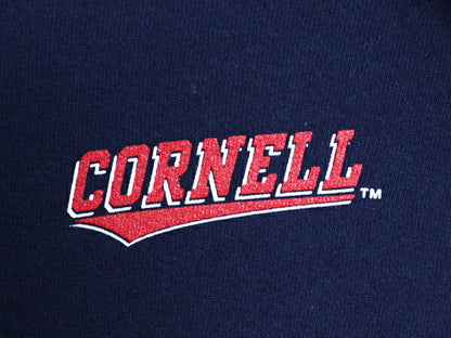 90s ラッセル カレッジ プリント フルジップ スウェット フード パーカー メンズ レディース S 90年代 オールド トレーナー RUSSELL 裏起毛