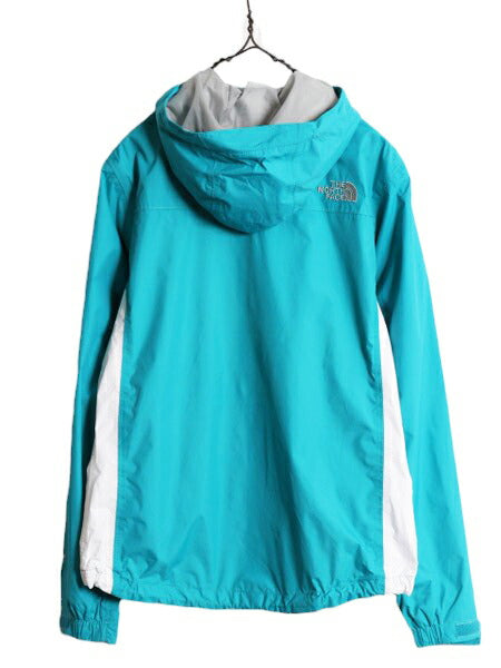 ノースフェイス HYVENT ナイロン フード パーカー ジャケット レディース XS / The North Face マウンテンパーカー ジャンパー フルジップ