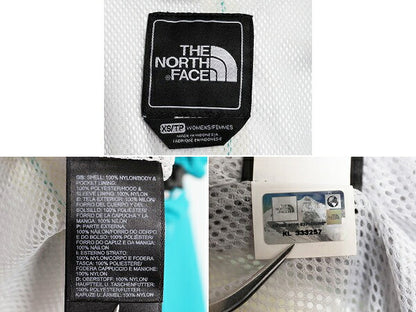 ノースフェイス HYVENT ナイロン フード パーカー ジャケット レディース XS / The North Face マウンテンパーカー ジャンパー フルジップ