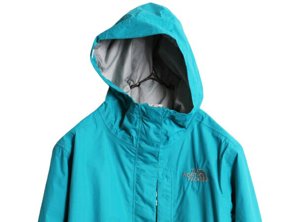 ノースフェイス HYVENT ナイロン フード パーカー ジャケット レディース XS / The North Face マウンテンパーカー ジャンパー フルジップ