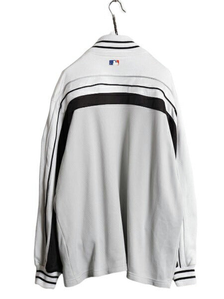 MLB オフィシャル Majestic メッツ トラック ジャケット メンズ XL / スタジャン 裏 フリース スタジアム ジャンパー フルジップ ジャージ