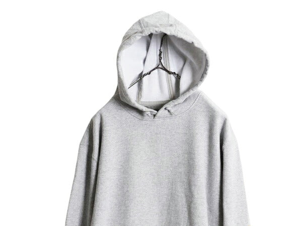 カーハート スウェット フード パーカー メンズ L / CARHARTT トレーナー スエット ミドルウェイト プルオーバー 裏起毛 ワンポイント 企業
