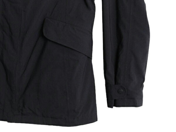 00s 00年製 パタゴニア トレス ジャケット レディース M 00年代 オールド Patagonia フルジップ ナイロン ライナー付き ブルゾン マンパ 黒