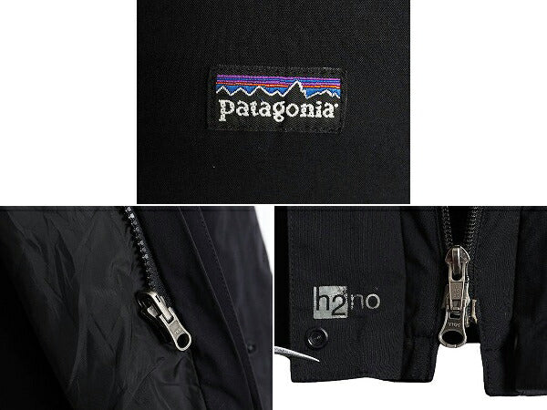00s 00年製 パタゴニア トレス ジャケット レディース M 00年代 オールド Patagonia フルジップ ナイロン ライナー付き ブルゾン マンパ 黒